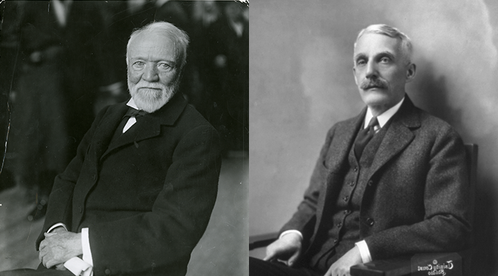 Andrew Carnegie and Andrew Mellon